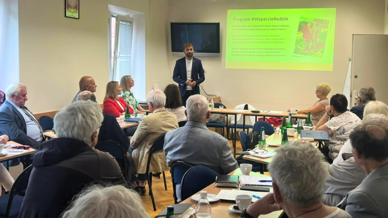 O wsparciu seniorów na forum wojewódzkiej rady