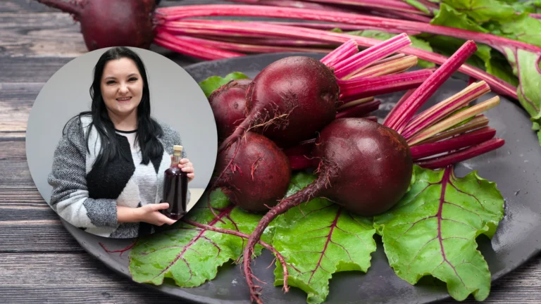 Dietetyczka Anna Ardzińska-Guz zachęca do picia zakwasu z buraka